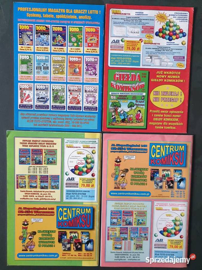Giełda Komiksów 128 i 9 spis i wycena komiksów