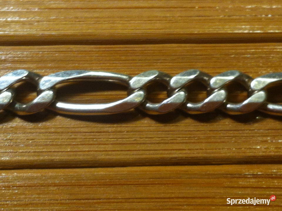 Srebrna męska bransoletka 1935g Próba 925 srebrne Lublin