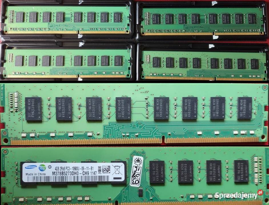 RAM SAMSUNG 4GB 2RX8 PC310600U M378B5273DH0CH9