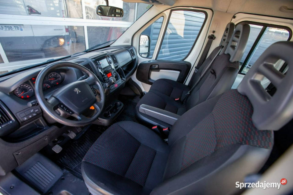 Peugeot Boxer DOKA 7OSÓB Maxi SKRZYNIA 165 wielofunkcyjna kierownica Jarocin