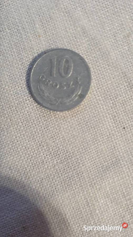 Moneta 10 groszy z 1949 r Konin