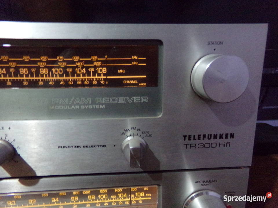 Telefunken TR300 z głośnikami Grundik HIFI BOX Zakrzewo