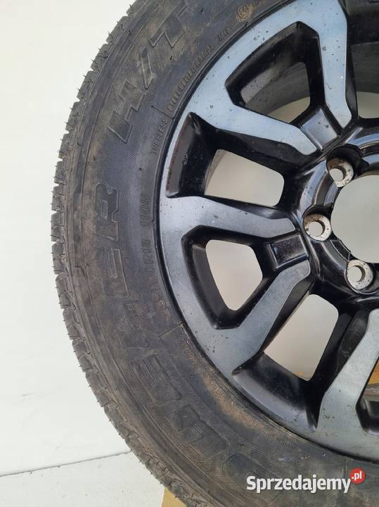 Toyota Hilux VIII KOŁO ZAPASOWE Zapas alufelga Samochodowe Opony i felgi Rudka