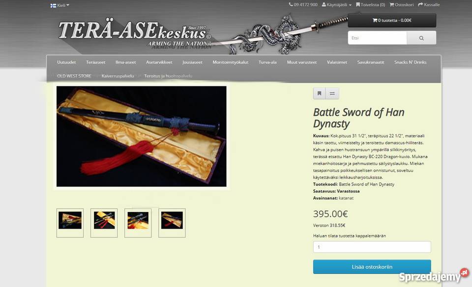 Starożytny miecz Dynastia Han Jian Kung Sokółka sprzedam