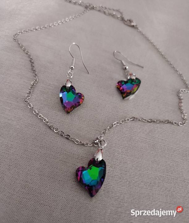 Komplet naszyjnik kolczyki Naszyjniki Jaworzno