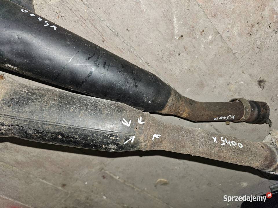 Yamaha XS 400 wydech rury wydechowe tłumik Jelenia Góra