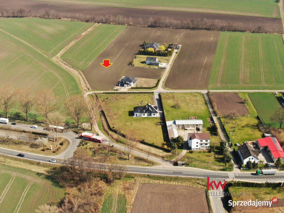 Działka 1294m2 Cieszyce szambo dolnośląskie