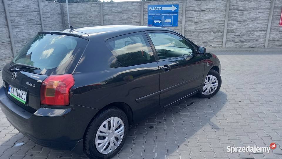 Toyota Corolla E12 16VVTI Pierwszy właściciel nieuszkodzony Corolla Legionowo