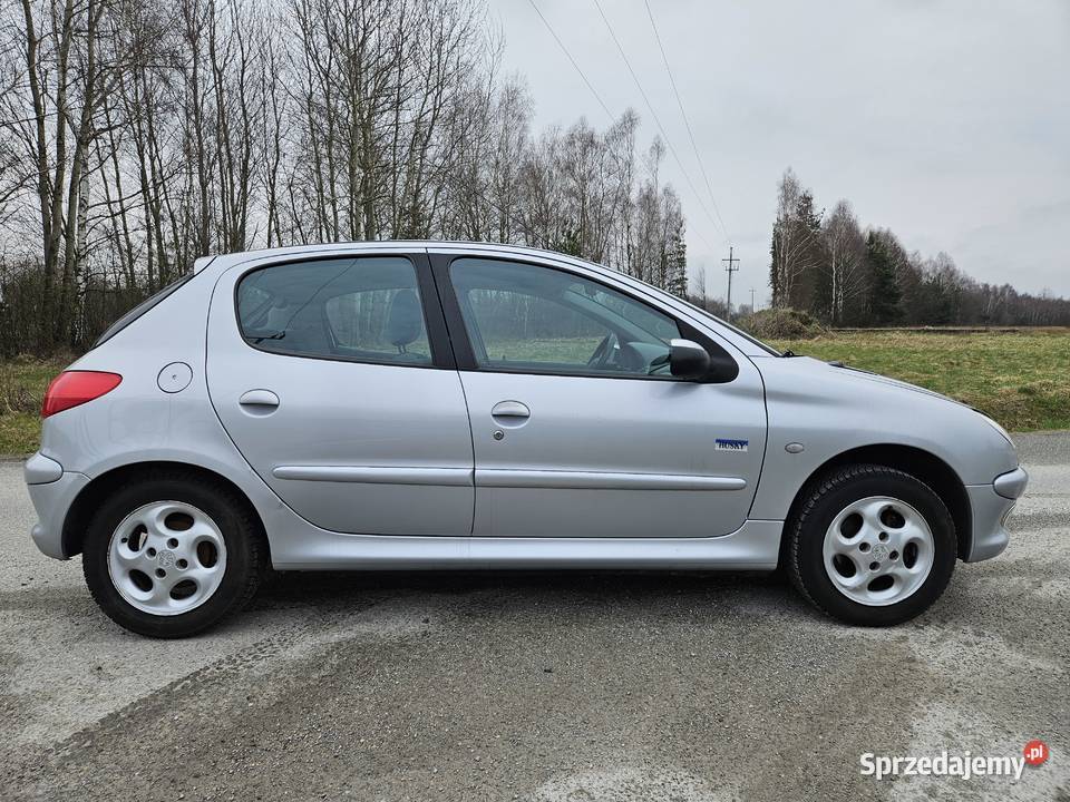 Peugeot 206 Husky 2002r 14 75 salon Polska welurowa tapicerka 206 podkarpackie Rzeszów