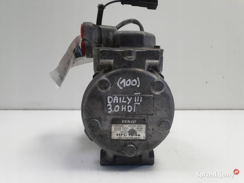 SPRĘŻARKA KLIMATYZACJI Iveco Daily III 30 HPI osobowe Motoryzacja Chełm sprzedam