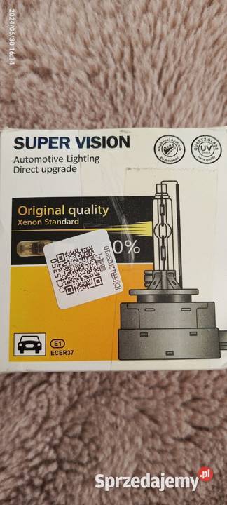 Żarówka reflektora Super Vision D1S 4300K 2 Tychy sprzedam