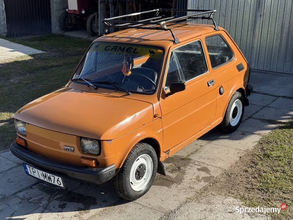Fiat 126p maluch kapliczka 1987 Pińczów