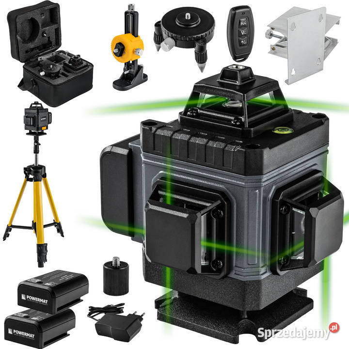 poziomica laserowa laser krzyżowy zielony Katowice