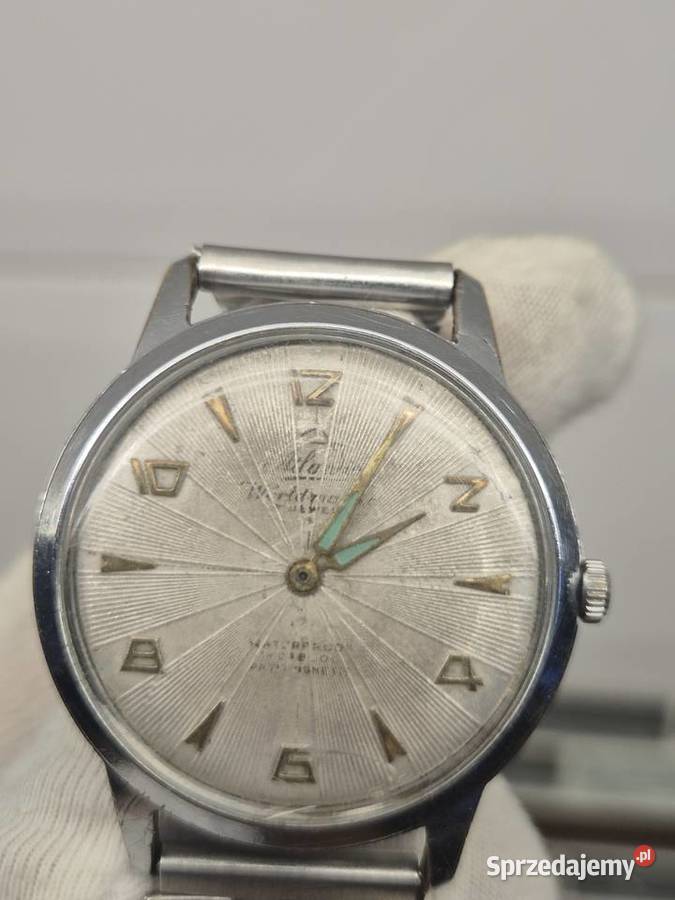 Zegarek vintage Atlantic Worldmaster śląskie Chorzów sprzedam