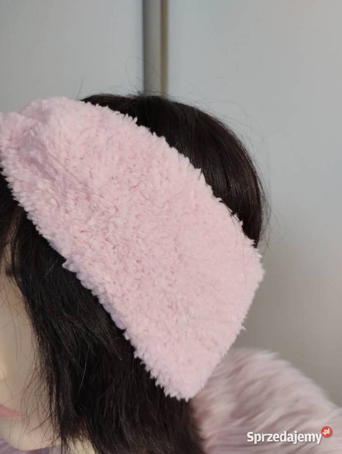 Wyprzedaż Pluszowa opaska szeroka uniwersalna Hażlach