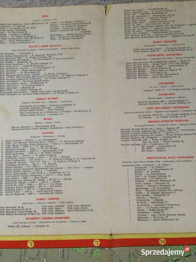 204 Plan Szczecina 1971 Szczecin