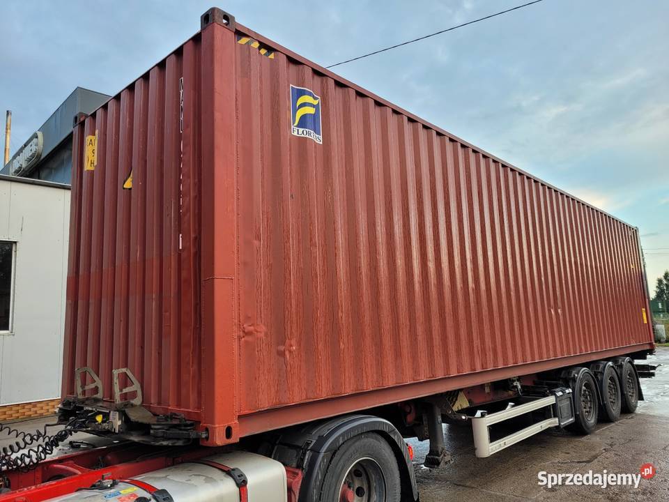 Kontener 40 HC Transport Dźwig w Kościerzyna