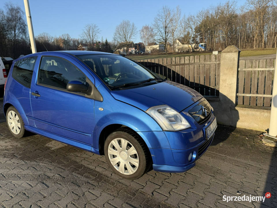 Citroen C2 14 benzyna 73 ładny świeżo Citroën Bolesławiec
