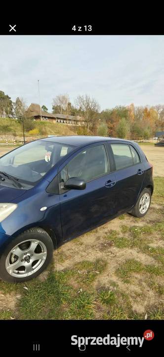 Toyota Yaris 13 benzyna z klimatyzacjąmały VAT marża Ciechanowiec sprzedam