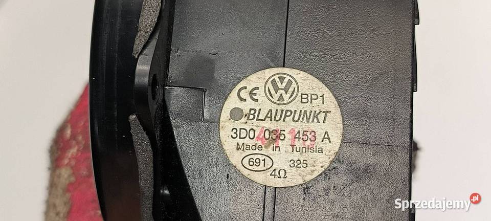 GŁOŚNIK VOLKSWAGEN PHAETON II LIFT 3D0035453A kujawsko-pomorskie Lipno sprzedam