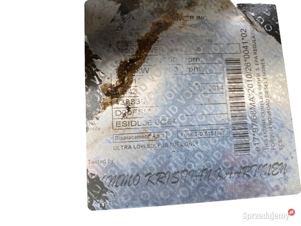 BLOK SILNIKA SISU AGCO POWER 44AWI 453084164 Pozostałe świętokrzyskie Kielce