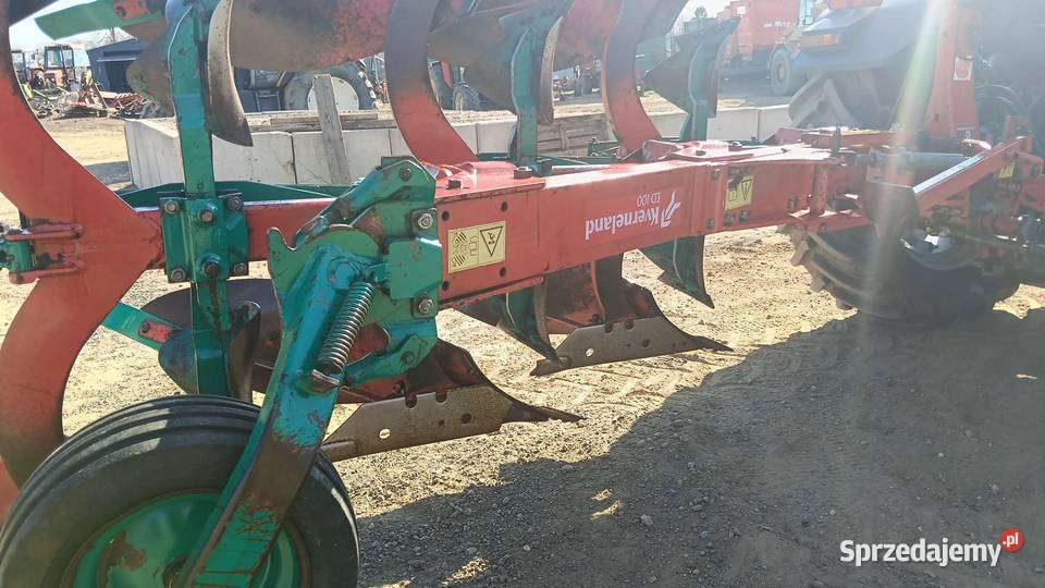 Pług kverneland ed 100 super stan resor Nowa Karczma sprzedam