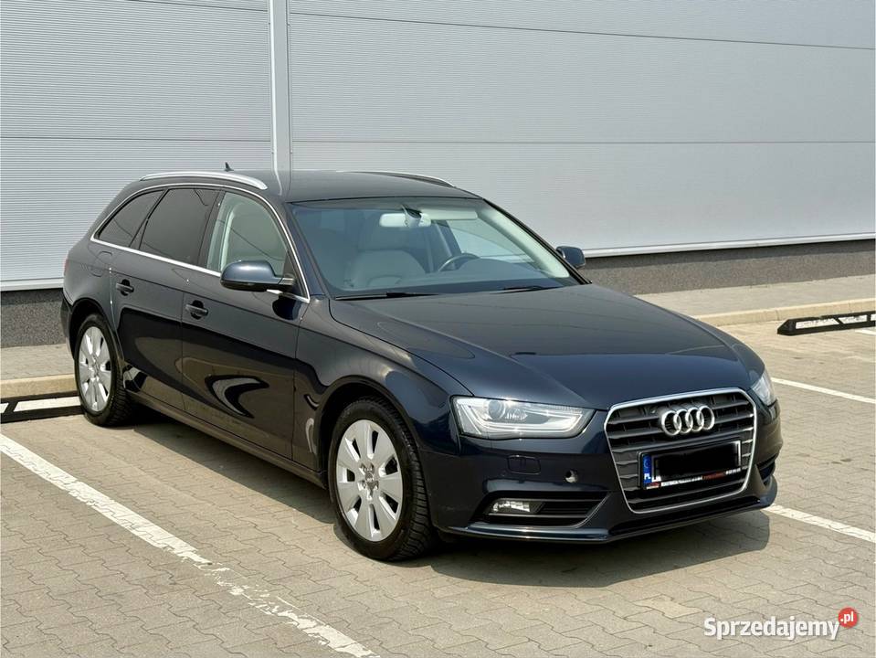 Audi A4 30 Diesel 204 Skóra Nawigacja Xenon Led automatyczna Białystok sprzedam
