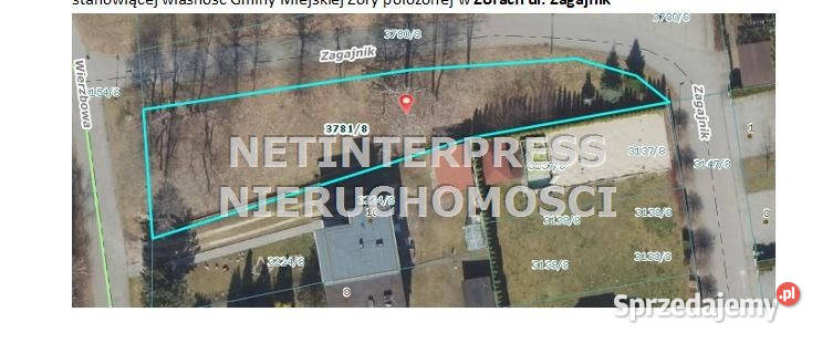 Działka 842m Żory śląskie