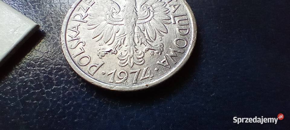 Stare monety 2 złote 1974 Jagody PRL Polska podkarpackie Lesko
