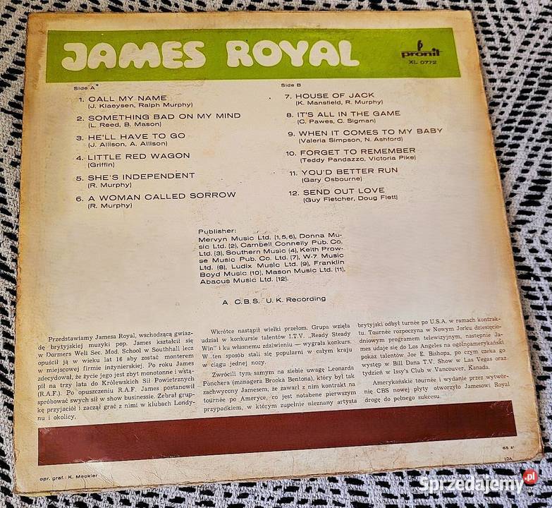 Sinatra Beatles TJones Humperdinck J Royal Y kujawsko-pomorskie Chełmno