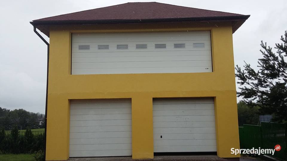 Drzwi garażowe panelowe Brama segmentowa Krótkie