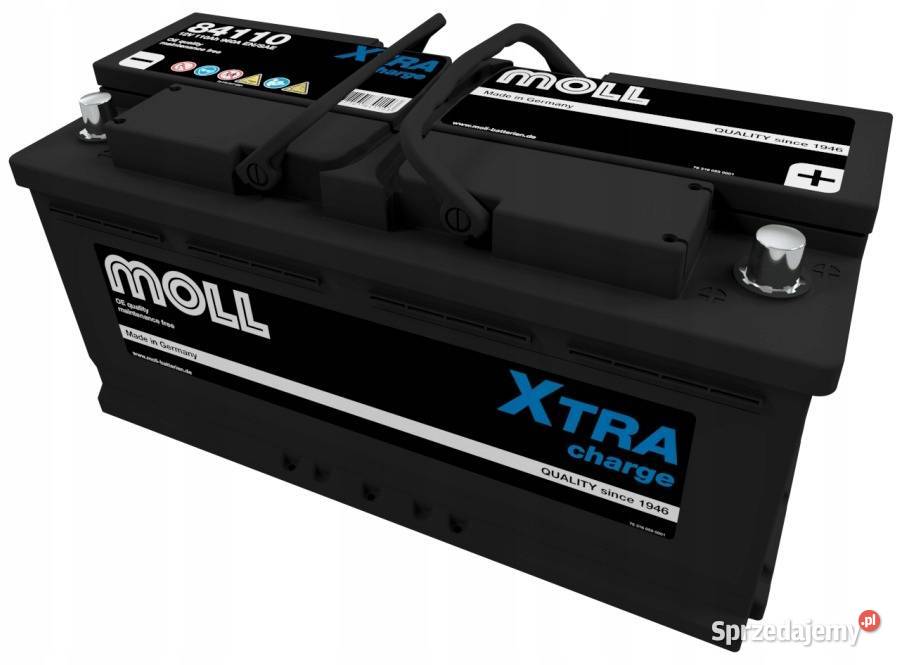 Akumulator MOLL XTRA CHARGE 110Ah 900A Jelcz-Laskowice