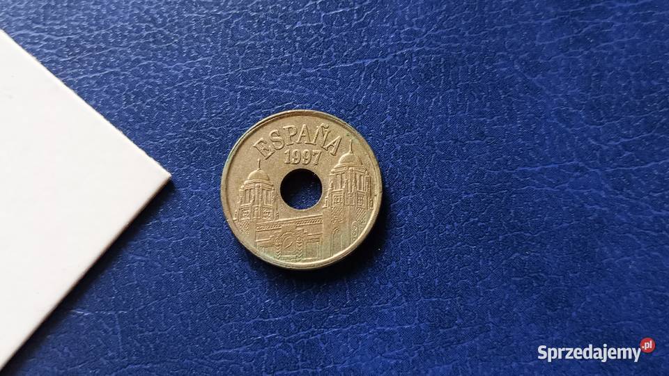 Stare monety 25 peset 1997 Hiszpania Lesko