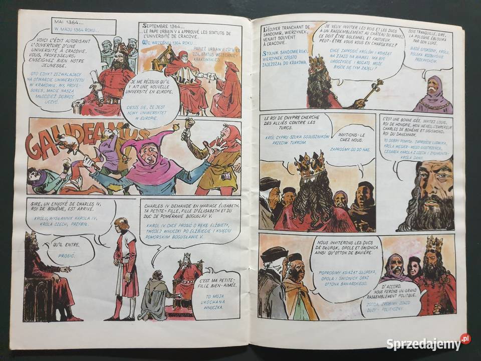 Kazimierz Wielki Casimir le Grand komiks