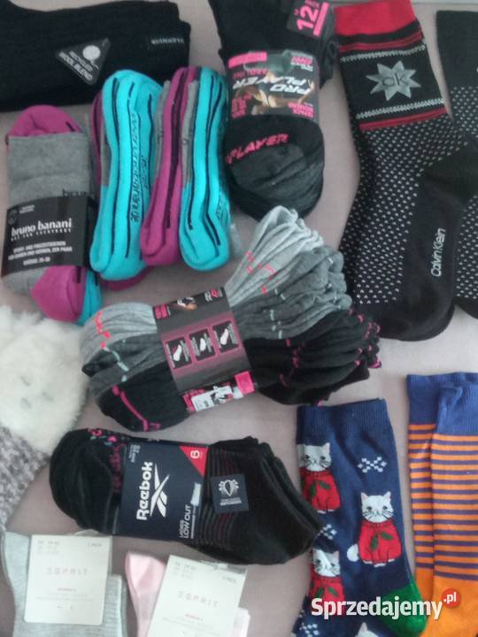 REEBOK damskie stopki skarpetki 6 par ORYGINAŁ Skarpety i podkolanówki Kraków