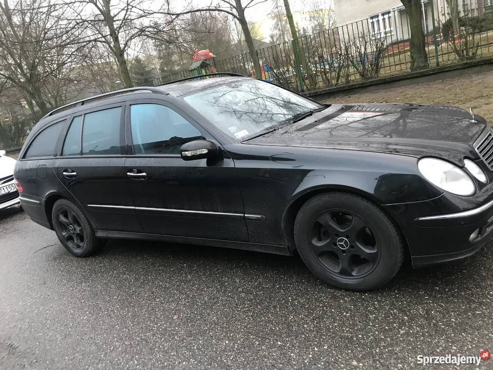 Mercedes Benz w211 27CDI Avantgarde Zamiana aluminiowe felgi Szczecin