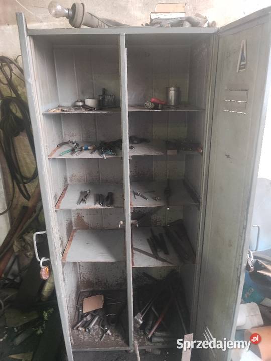 Szafka ubraniowa warsztatowa magazynowa regał na