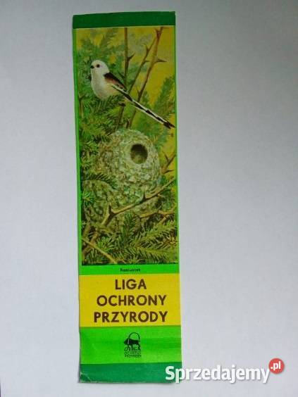 Zakładka Liga Ochrony Przyrody książka szkoła