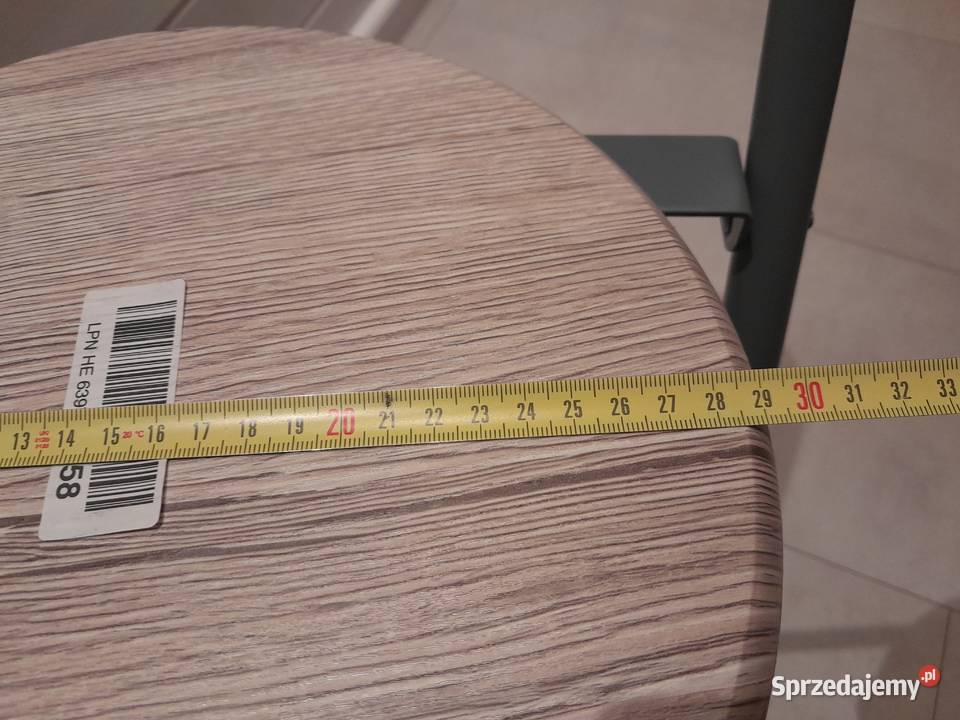 Okrągłe składane siedzisko krzesło stołek nowy Dąbrowa Górnicza