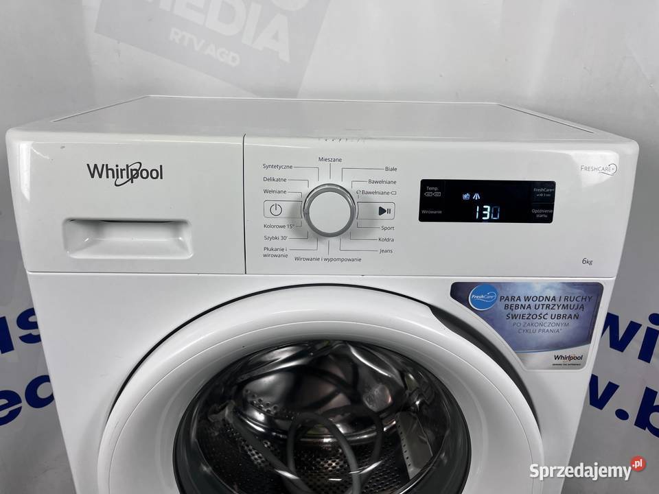 Pralka Whirlpool Slim FreshCare premium 6 1000 A Wiejca