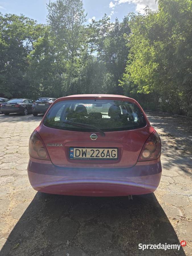 Nissan Almera 15 Visia rocznik 2005 benzyna