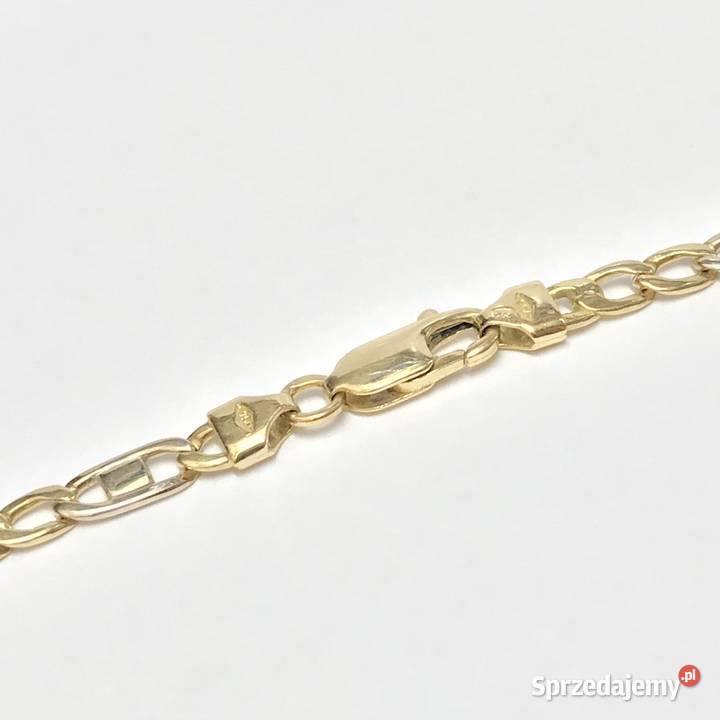Złoty ŁAŃCUSZEK damski 18K piękny splot GUCCI 45 złote Warszawa