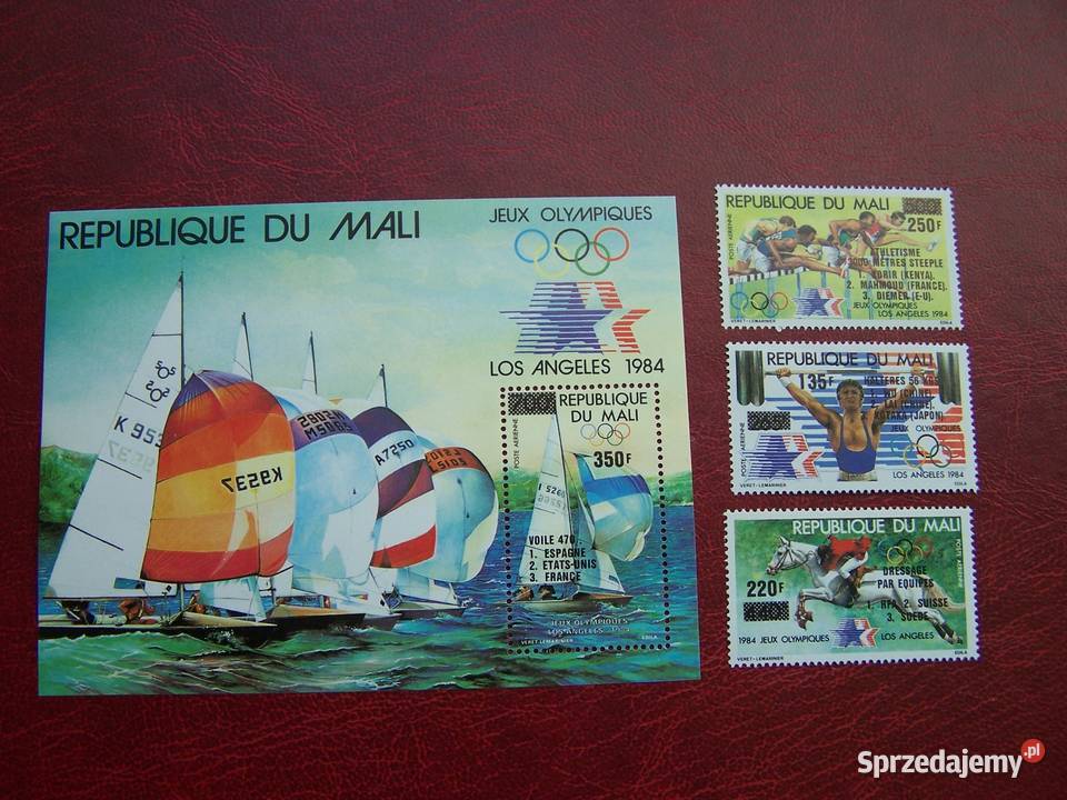 Mali 1984 MNH Mi 498500 Sport Los Angeles 84 Tychy