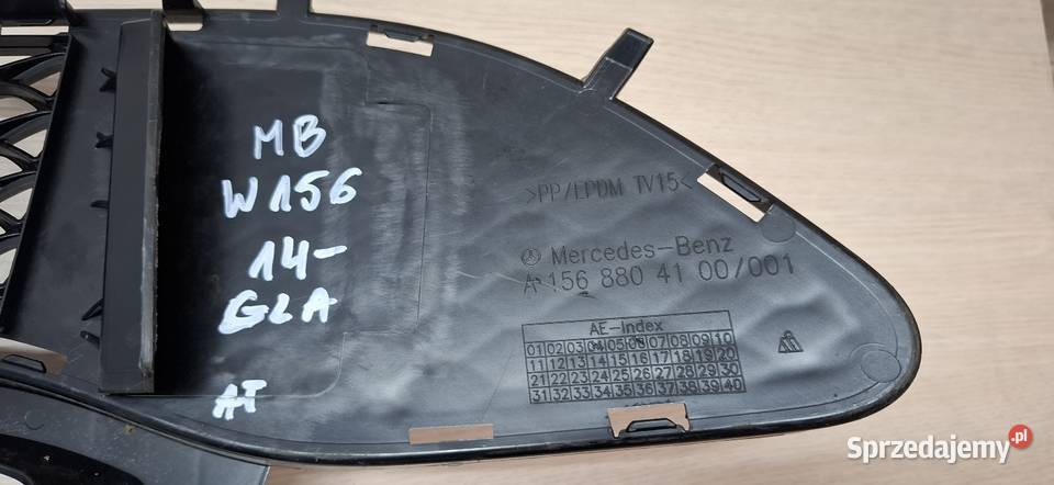 Kratka Atrapa zderzaka Mercedes GLA 156 świętokrzyskie Sandomierz sprzedam