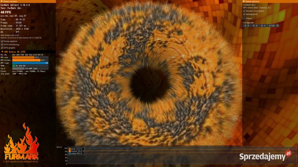 Karta graficzna Radeon Sapphire OC RX 6700 10GB sprzedam