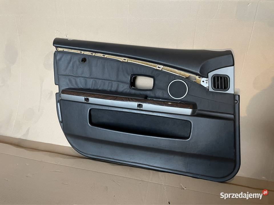 Tapicerka boczek drzwi lewy przód 43886 bmw e65