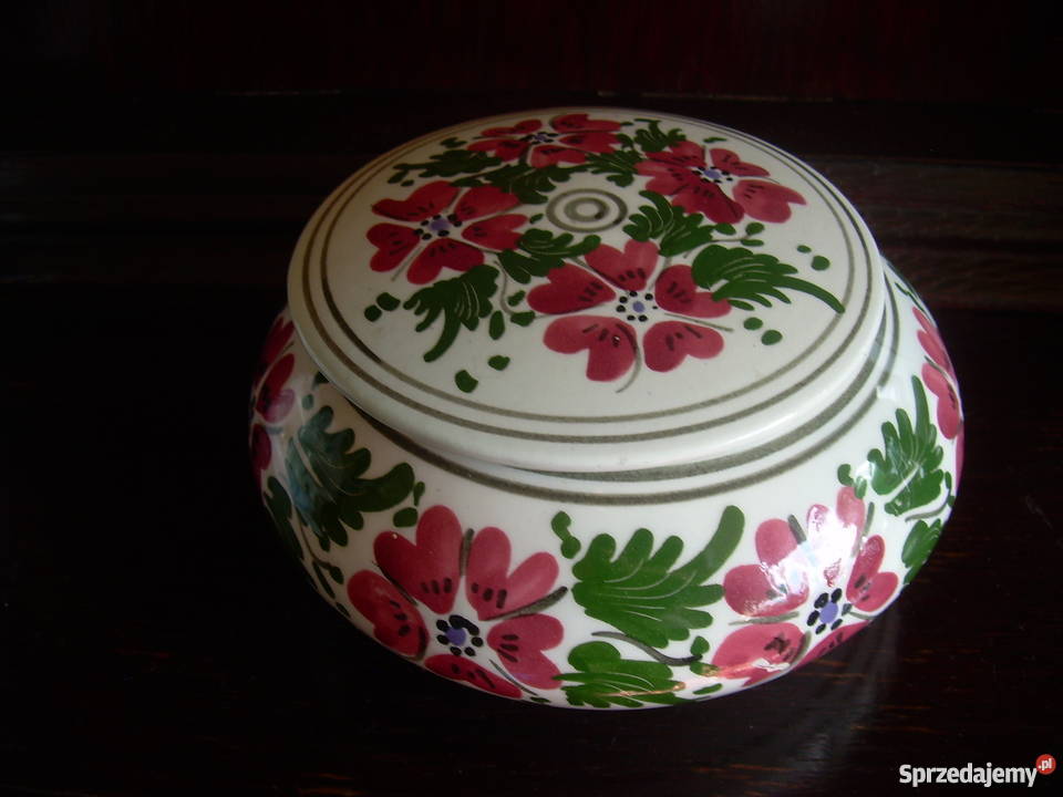 pokrywa do wazy Ćmielów i inna porcelana