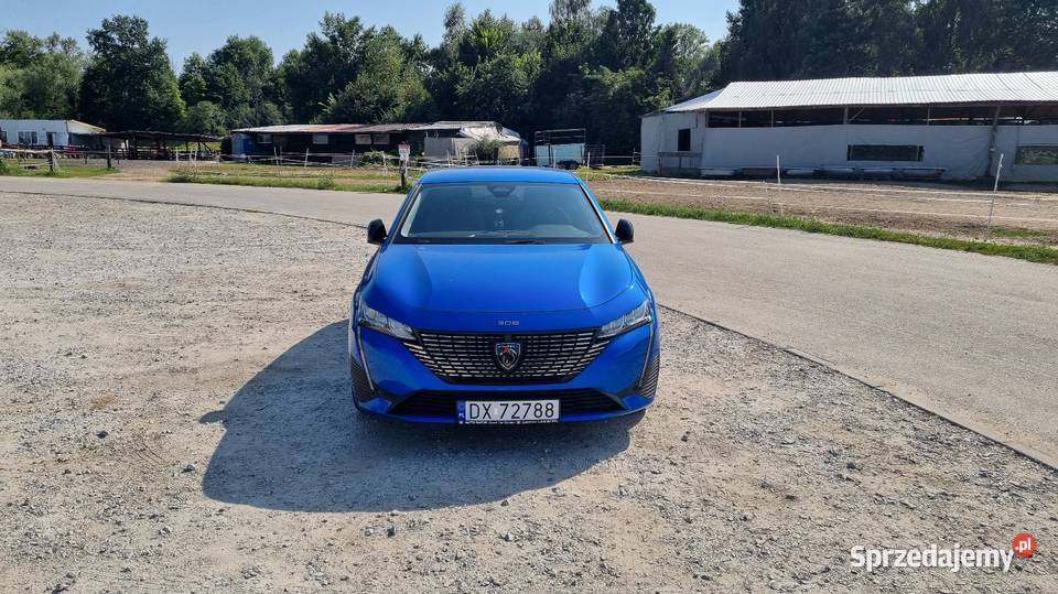 Peugeot 308 12 Automat Allure Pack przebieg 25 czujnik parkowania 308 Wrocław