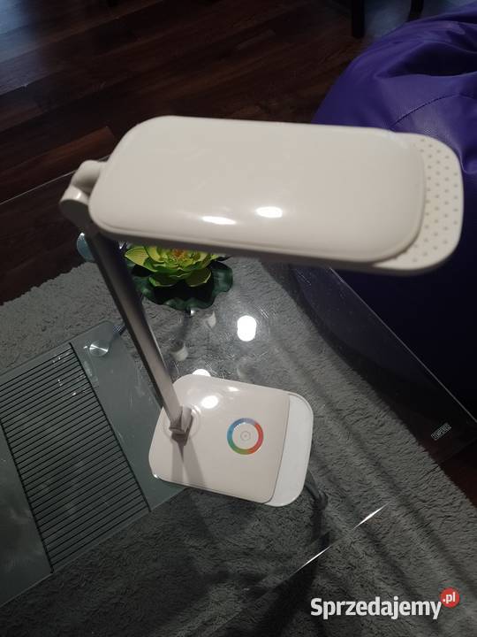 Lampka biurkowa 60 diod LED port USB RGB Poręba