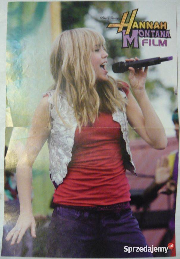 PLAKATY HANNAH MONTANA WYPRZEDAŻ ŚWIAT PLAKATÓW Bydgoszcz sprzedam
